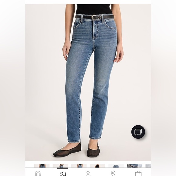 Express - 90’s Slim Mid Rise -Hyper Sculpt—Hyper Stretch - Picture 1 of 5